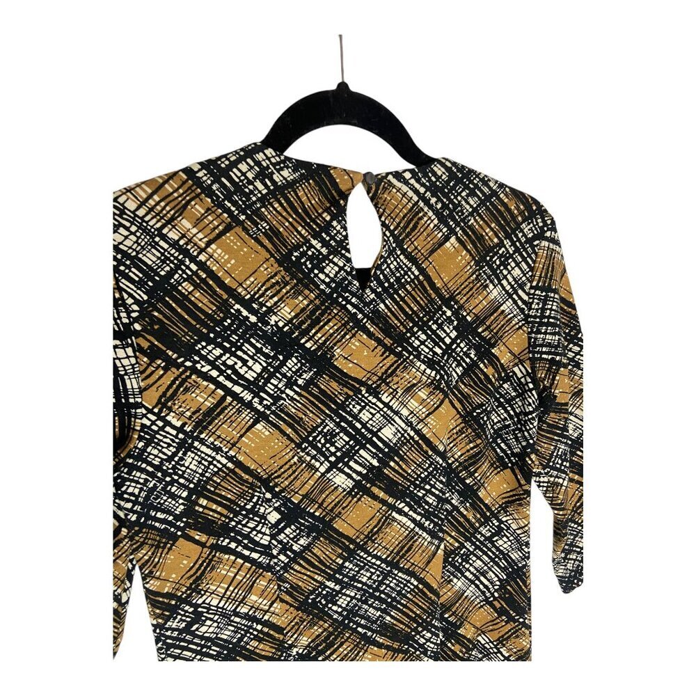 J. Mclaughlin Catalyst Black Brown Patterned Pock… - image 4